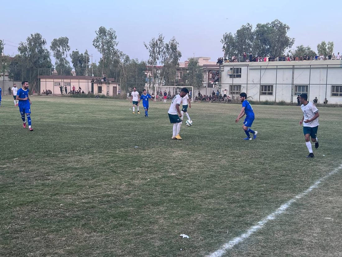 صور: مباراة مثيرة وشغب جماهيري في ختام بطولة داقوق.. طيار ينتزع الكأس من النصر