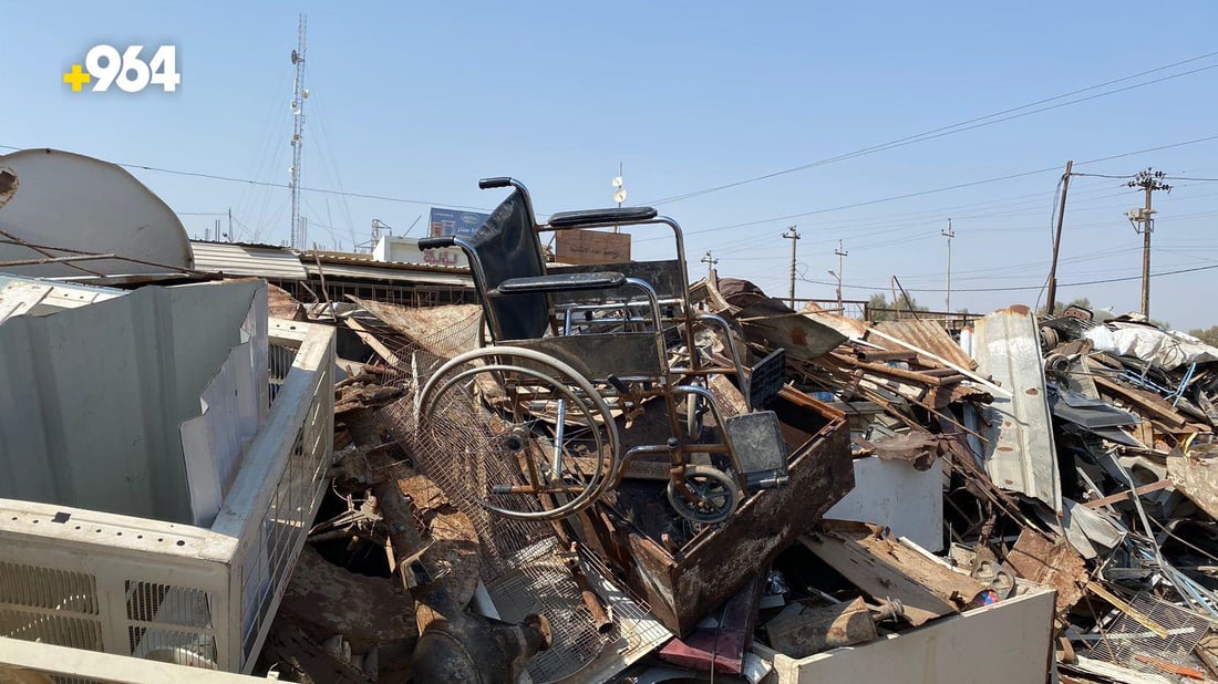 صور من علوة المعادن في أبو الخصيب: تشتري من “الجوالين” وتبيع لمعمل البصرة