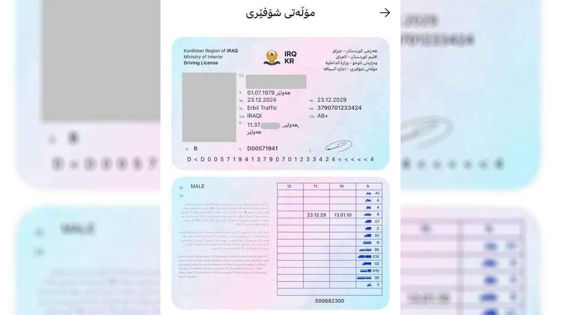 ئەگەر مۆڵەتى نوێى شۆفێریت دەرهێناوە چیتر پێویستت بە مۆڵەتى نێودەوڵەتى نییە
