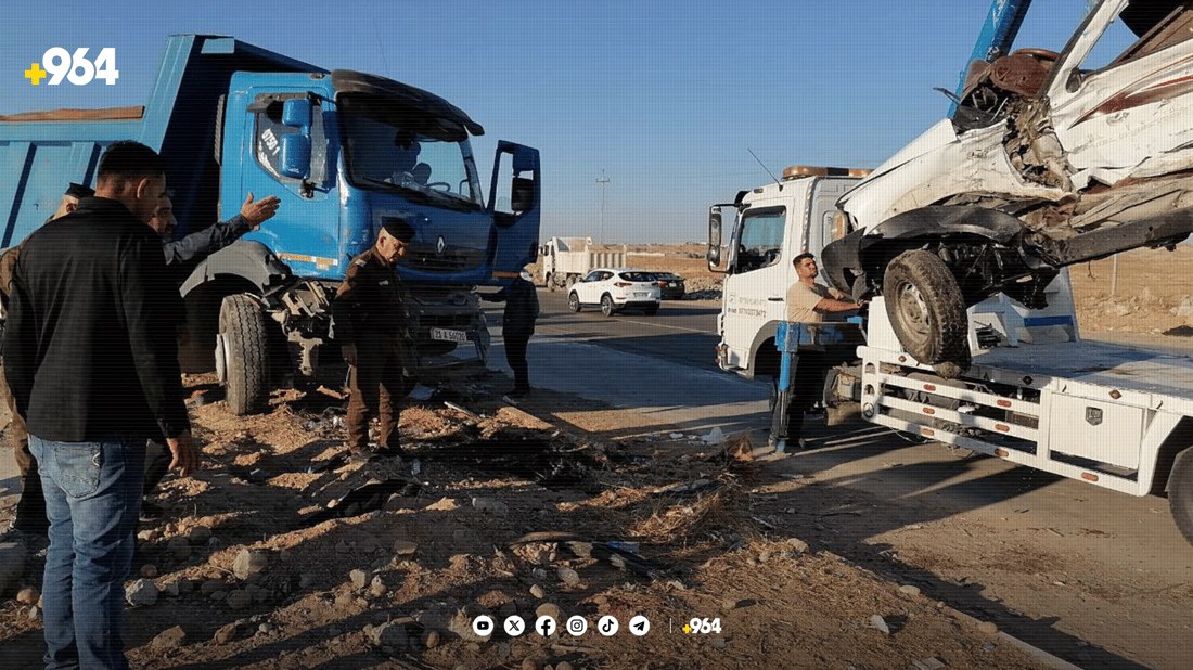 لە رووداوێکی هاتوچۆدا چوار کەس گیانیانلەدەستدا