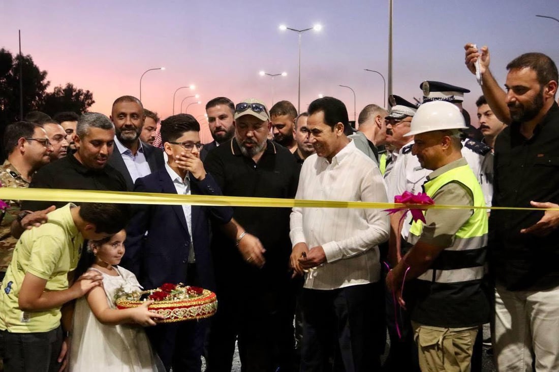 صور.. الموصل تحتفل بافتتاح مجسر سنحاريب.. سيخفف الزحام المروري في المدينة