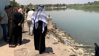 غرق زائرة إيرانية مع والدها في شط الكوفة.. حاولا العوم في منطقة “خطرة”