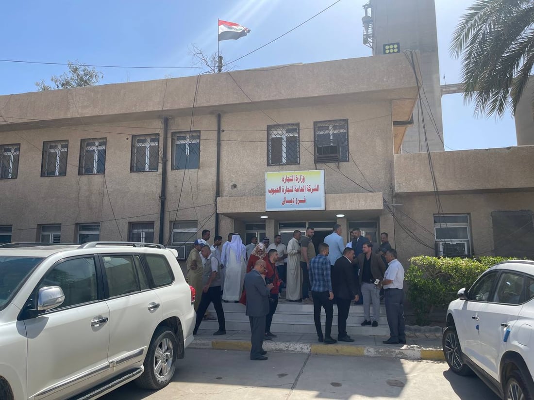 ديالى عوضت خسائرها السابقة: زرعنا فوق الخطة.. وطوابير الشاحنات عند السايلو (صور)