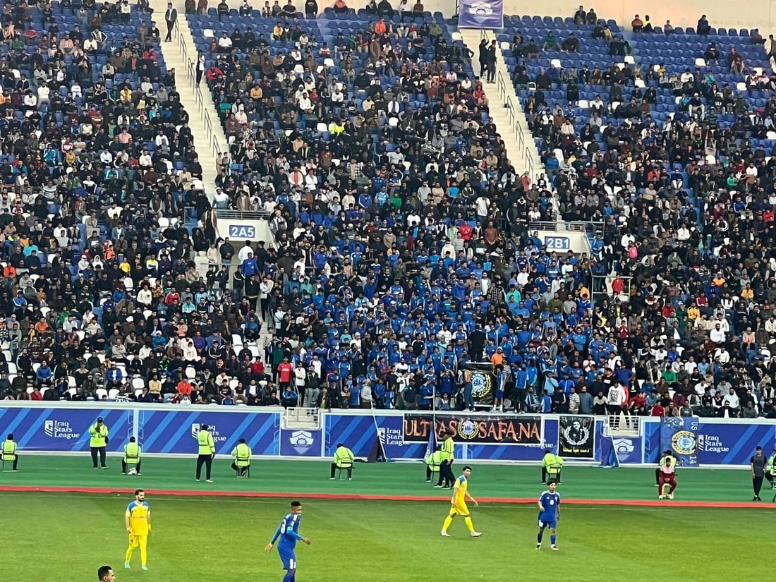 صور: الميناء يصالح جماهيره بهدفين في مرمى دهوك.. السفانة نحو المركز 12