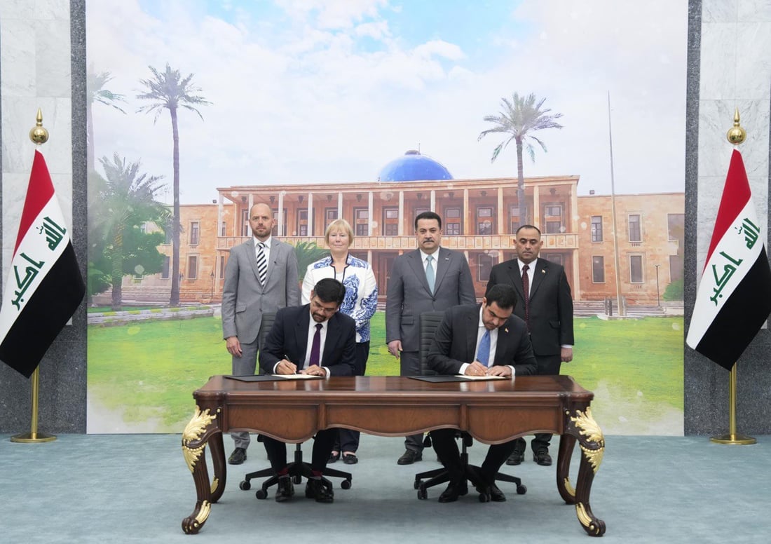 العراق يوقع مع “سيمنز” الألمانية.. السوداني يرعى المراسم (صور)