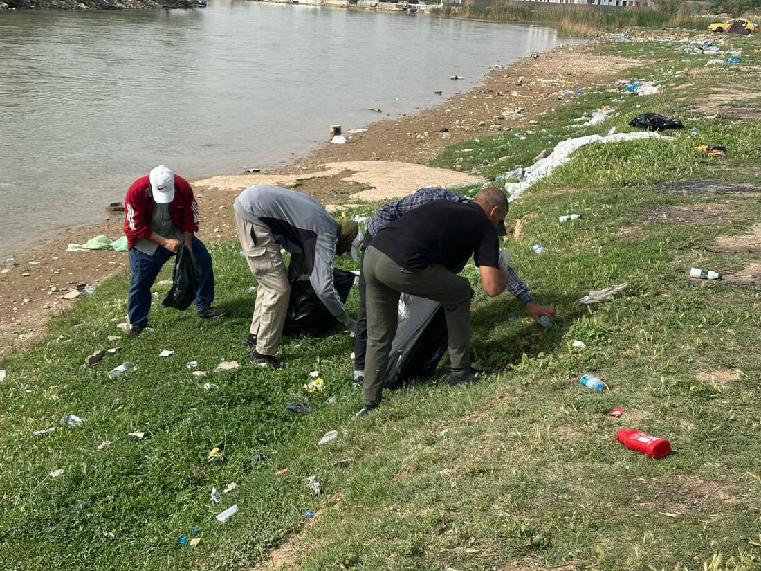 هه‌ڵمه‌تى خاوێنكردنه‌وه‌ى زێی بچووك له‌ ناحیه‌ى پردێ به‌ڕێوه‌چوو