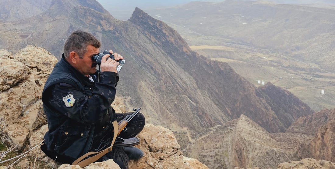 له‌ چیاكانى پیره‌مه‌گرون و سارا به‌دواى راوچییه‌كاندا گه‌ڕان