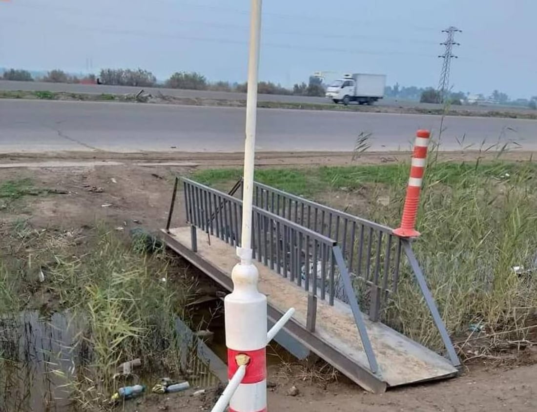 ابو غريب: انتقادات لتهالك قنطرة شيدها متبرعون.. وتعهد هندسي بصيانتها (صور)