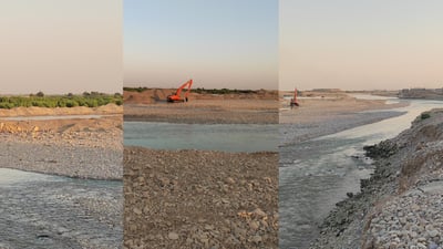 رێڕەوی رووباری سیروان گۆڕدرا