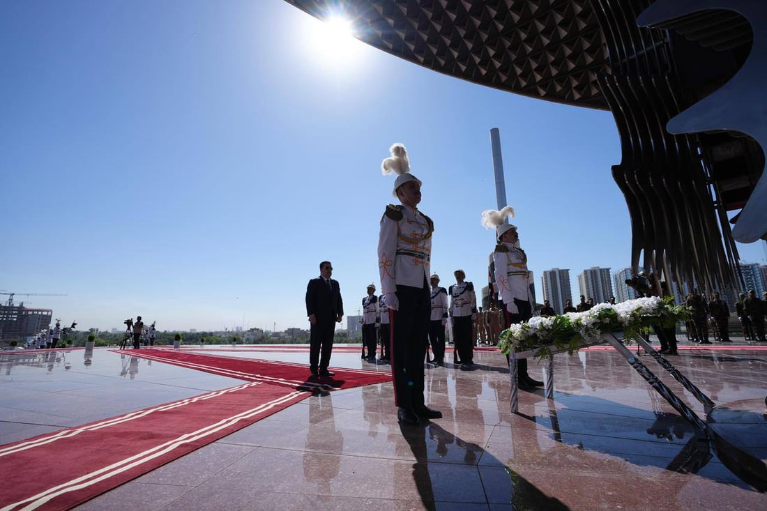 صور: ضريح الجندي المجهول يحتضن مراسم العيد الوطني بحضور السوداني وكبار القادة