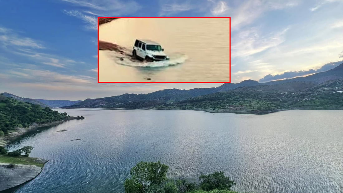 رێگاى چوونى ئۆتۆمبێل بۆ یه‌كێك له‌ رێڕه‌وه‌كانى ئاو بۆ به‌نداوى دهۆك داخرا