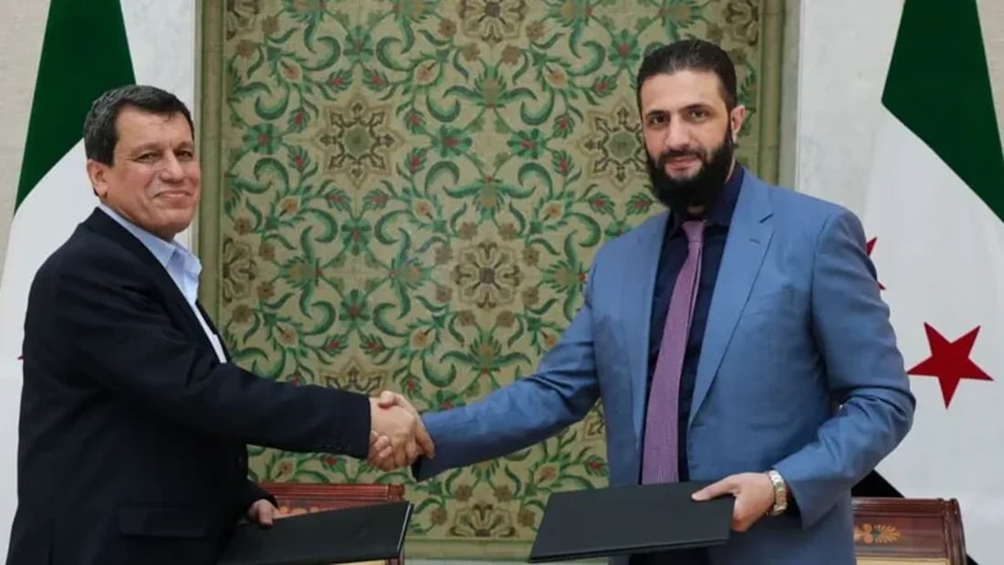 الشرع يعلن التوصل إلى تفاهم مع قسد: مهلة 4 أيام للتشاور بشأن دمج المناطق