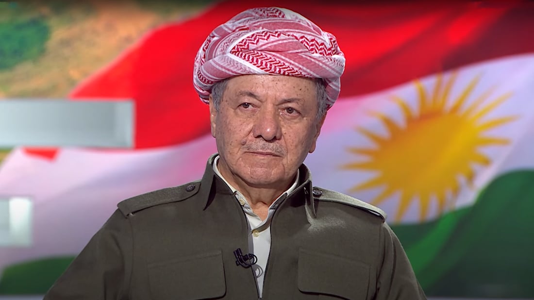 البارزاني: السلام هو الطريق الصحيح في القضية الفلسطينية