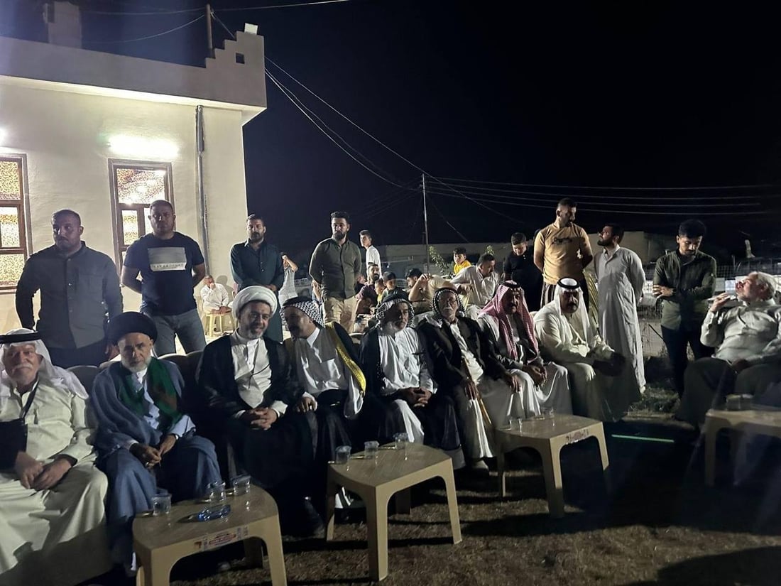 “المولى” تتنازل لـ”كعب” عن 130 مليون ديّة شجار بين العشيرتين وسط كركوك (صور)