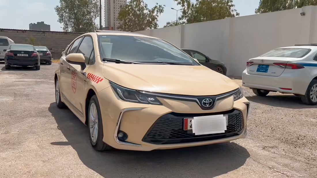 بەهۆی ئەوەی شۆفێرەکەی مادەی کحولی خواربووەوە تاکسیەک دەستی بەسەردا گترا