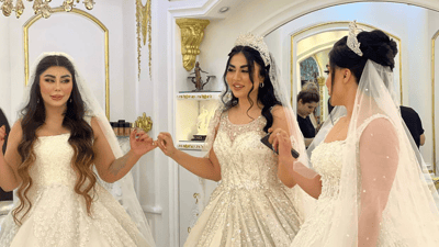 ئارایشتگایەک لە هەولێر بەهۆی رێککەوتی ئەمڕۆ 50 بوکی رازاندوەتەوە