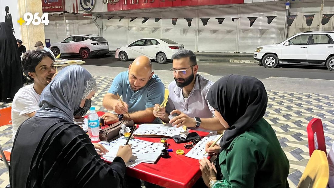 متنبي البصرة يتفوق على النسخة الأصلية.. معارض ومحاضرات في الهواء الطلق (صور)