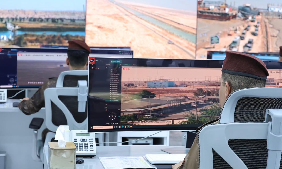 العراق يرفع مستوى مراقبة حدوده بأحدث الأجهزة والتقنيات (صور)