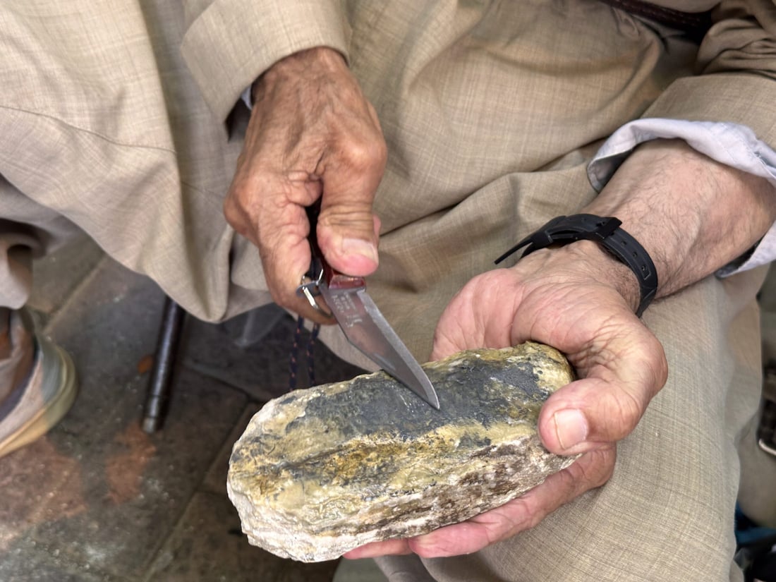 چەقۆ فرۆشتن بژێوی مام مەجیدی 79 ساڵ دابیندەكات