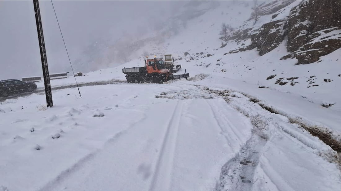 تەواوی شەقام و رێگاکانی ئیدارەی سۆران مەترسیدارن کە ماڵەوە مەیەنە دەرەوە