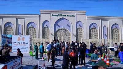 الصدريون يفتتحون أكبر مسجد لصلاة الجمعة بالبصرة.. 5 آلاف مصلي في 5 ميل