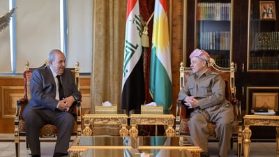Barzani, Allawi discuss post-election developments