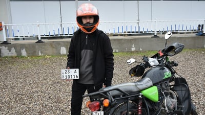 هاتوچۆى هه‌ڵه‌بجه‌ ده‌ستى به‌ تۆماركردن و پێدانى تابلۆ به‌ ماتۆڕسكیله‌كان كرد