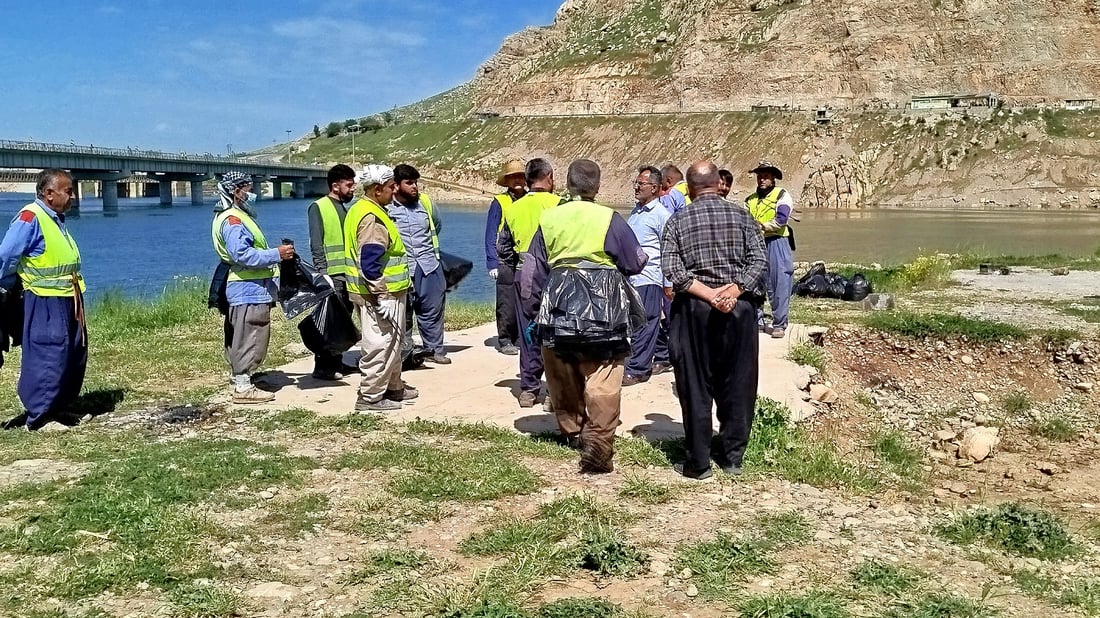 دەربەند لە پاشماوەی گەشتیاران پاککرایەوە