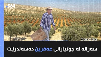 کۆڵبەرەکەی رۆژهەڵاتی چاوێکی لەدەستدا و سەرانە لە جوتیارانی عەفرین دەسەندرێت