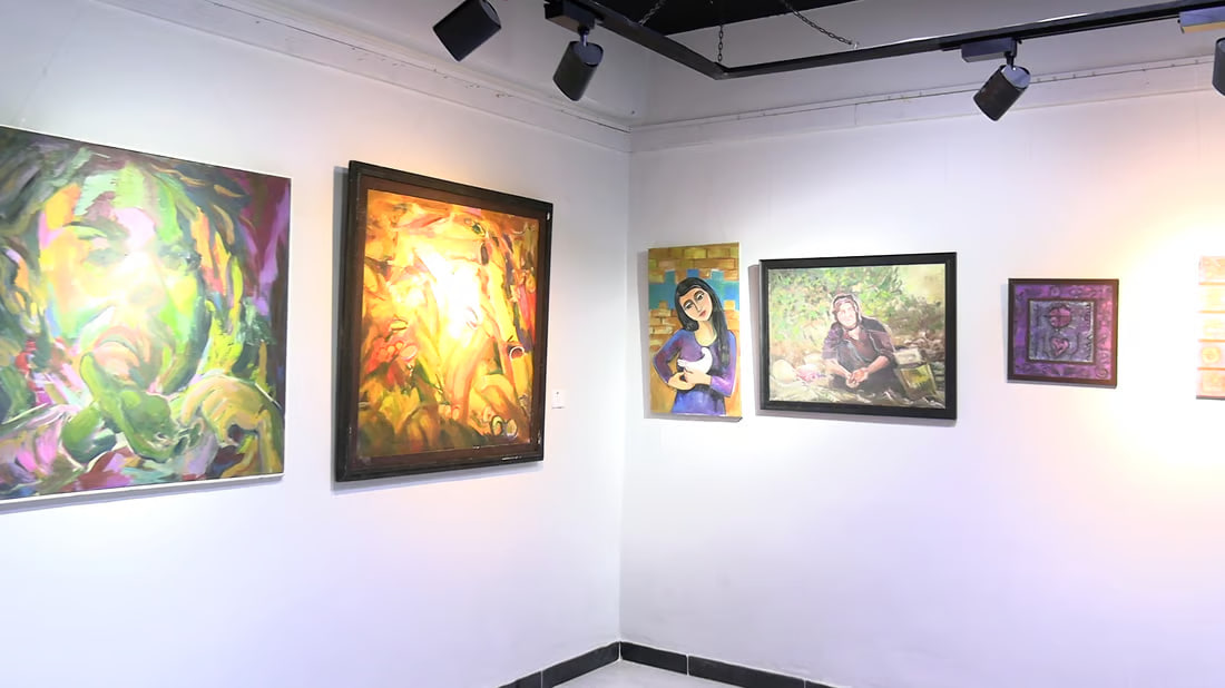 Exhibition for 17 artists at Wasit university