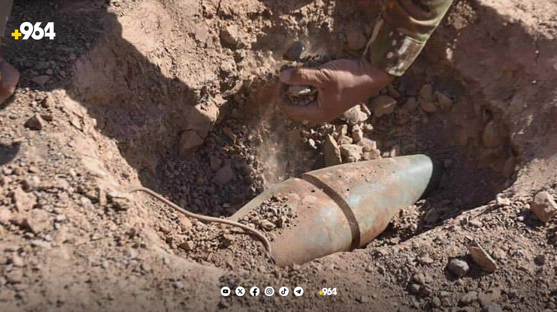 لە سنوری دوزخورماتو ژمارەیەک تەقەمەنی و پاشماوەی مەترسیدار لەناوبران