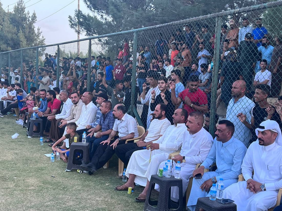 صور: مباراة مثيرة وشغب جماهيري في ختام بطولة داقوق.. طيار ينتزع الكأس من النصر