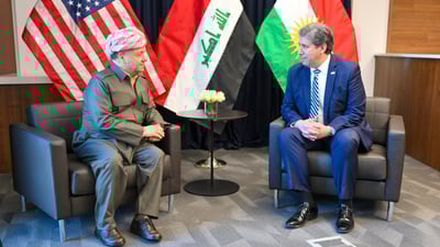 البارزاني يشكر واشنطن من أكبر قنصلية في العالم: نتذكر الانتفاضة والمنطقة الآمنة