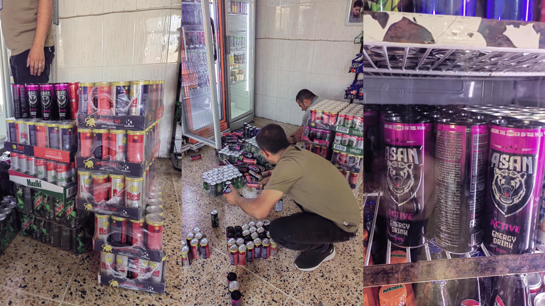 لە قوتابخانەکانی رانیە دەستبەسەر بڕێکی زۆر خواردنەوەی وزەبەخشدا گیرا