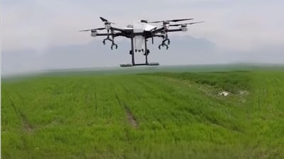Halabja farmer pioneers drone technology in local agriculture