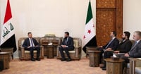 الشطري مجدداً في دمشق للقاء الشرع بتوجيه من السوداني