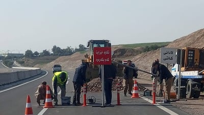 بەشێکی رێگەی کەلار-سلێمانی دادەخرێت