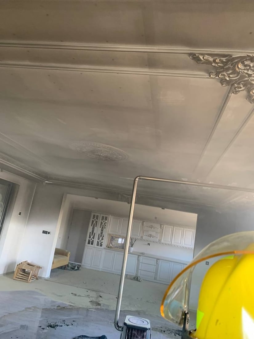 Two suffer from smoke inhalation in blaze blamed on children playing with fire