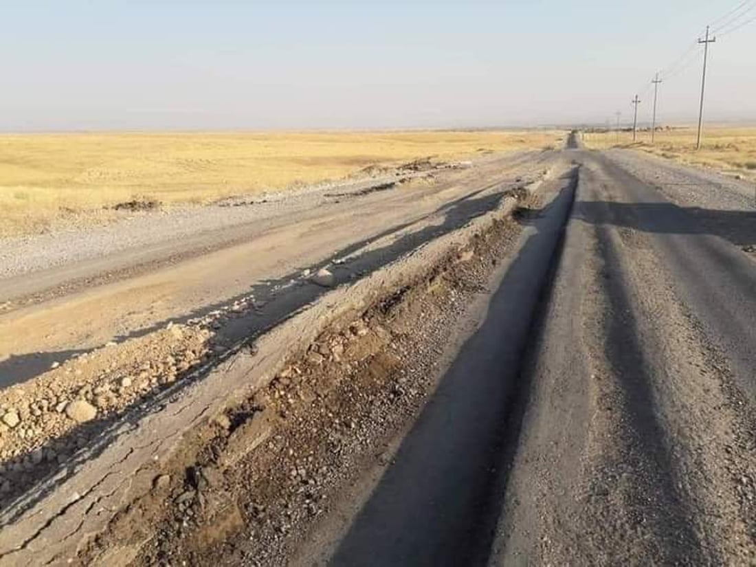 رێگای قوشتەپە – قەشقە تێكچووە و داوای چاككردنەوەی دەكرێت