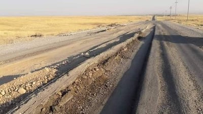 رێگای قوشتەپە – قەشقە تێكچووە و داوای چاككردنەوەی دەكرێت