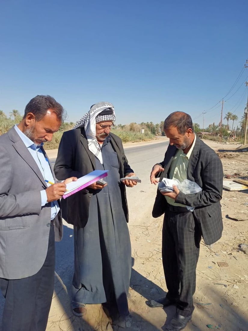 لە خورماتوو هەڵمەتی دابەشکردنی حەبی کلۆر بەسەر ماڵاندا دەستیپێکرد