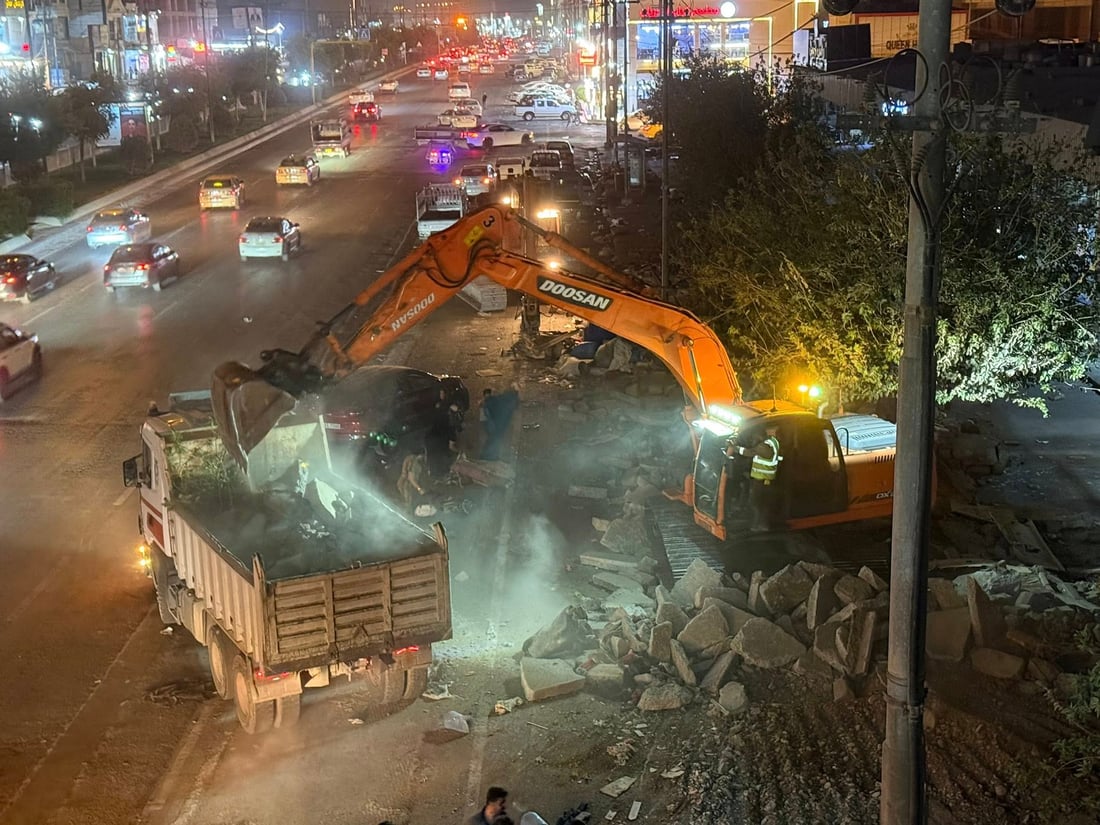 نۆژەنکردنەوەی بازاڕی لەنگەی هەولێر دەستیپێکرد 