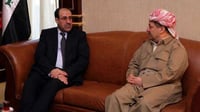 المالكي يعزي بارزاني بوفاة شقيقته