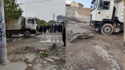 لە رووداوێکی ھاتوچۆدا گەنجێکی ماتۆڕسوار گیانی لەدەست دا