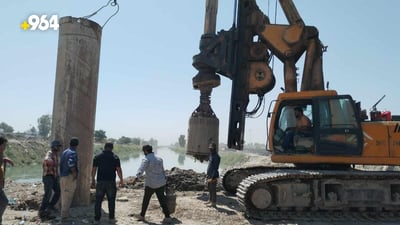صور من كوثى: ثلاثة جسور جديدة لتسهيل حركة السيارات بين ضفتي المسيب