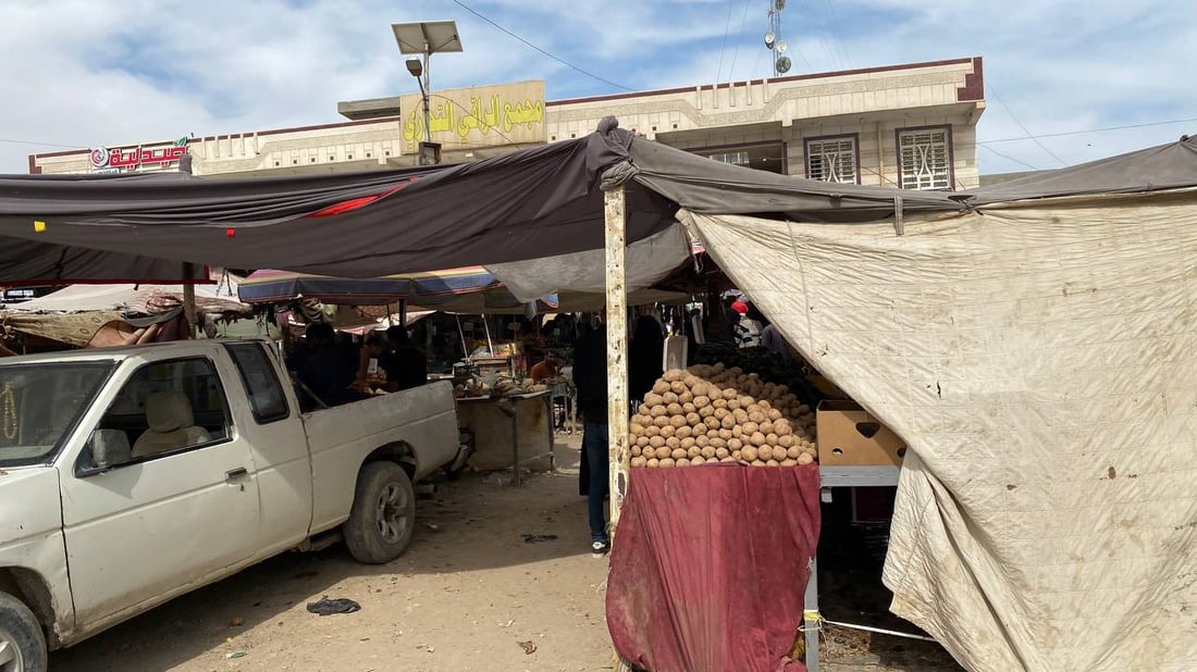 مشكلة بسطات أبو غريب عند نقطة الصفر.. الباعة لا يريدون السوق الجديد! (صور)