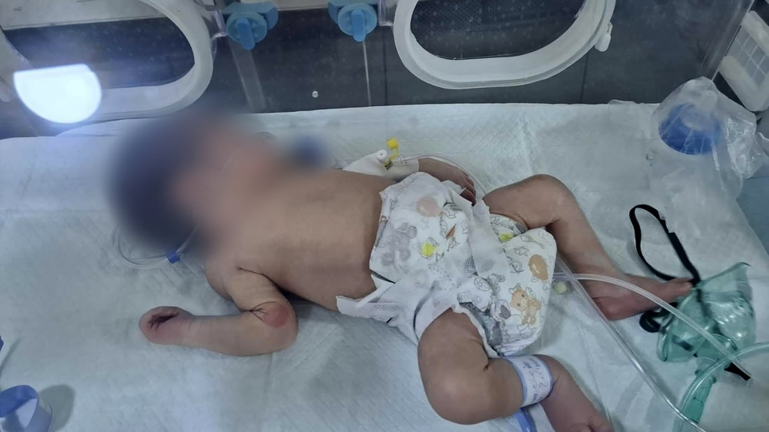 منداڵێکی تازەلەدایکبوو لە ناوبازاڕی جەلەولا دۆزرایەوە