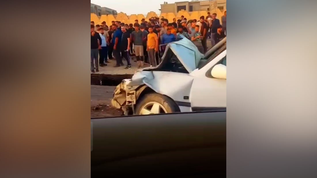 فيديو: مصرع سائق 