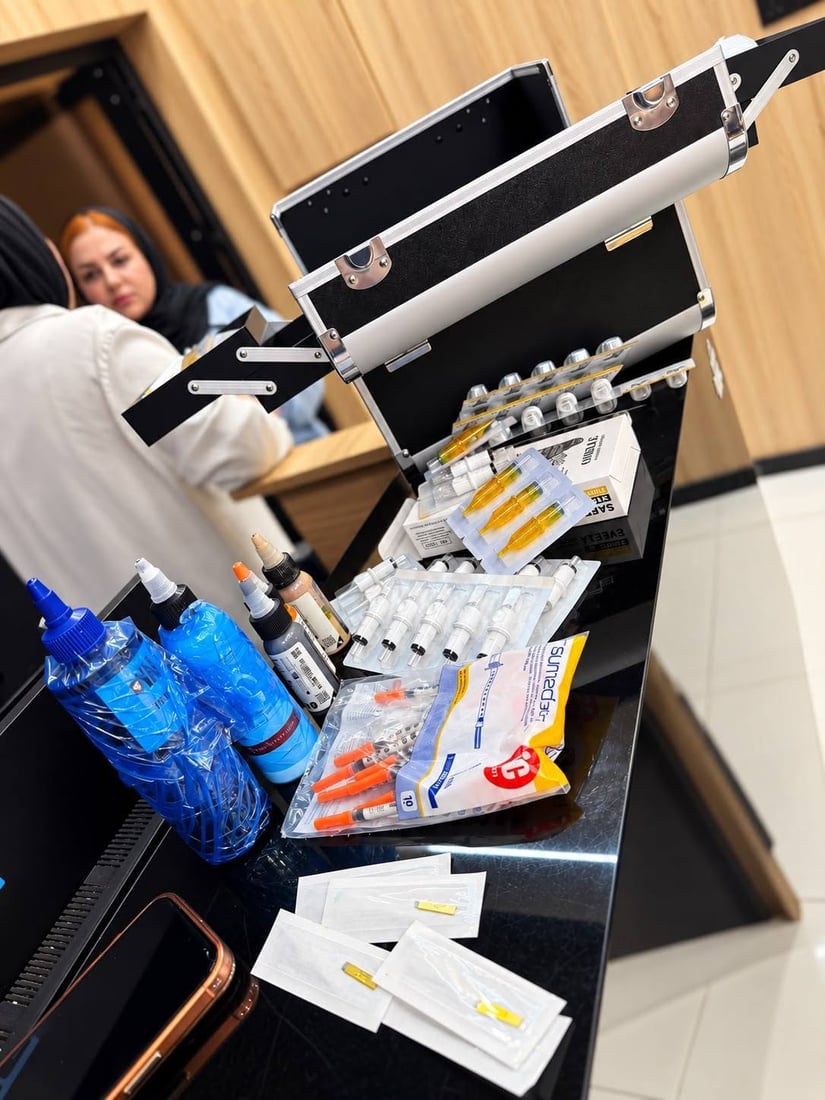 إغلاق صالون تجميل وحجز مواد خاصة بـ “التاتو”.. بيان من صحة ديالى (صور)