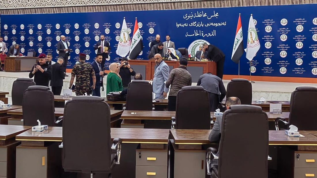 قائمة بأسماء رؤساء 20 لجنة في مجلس محافظة نينوى